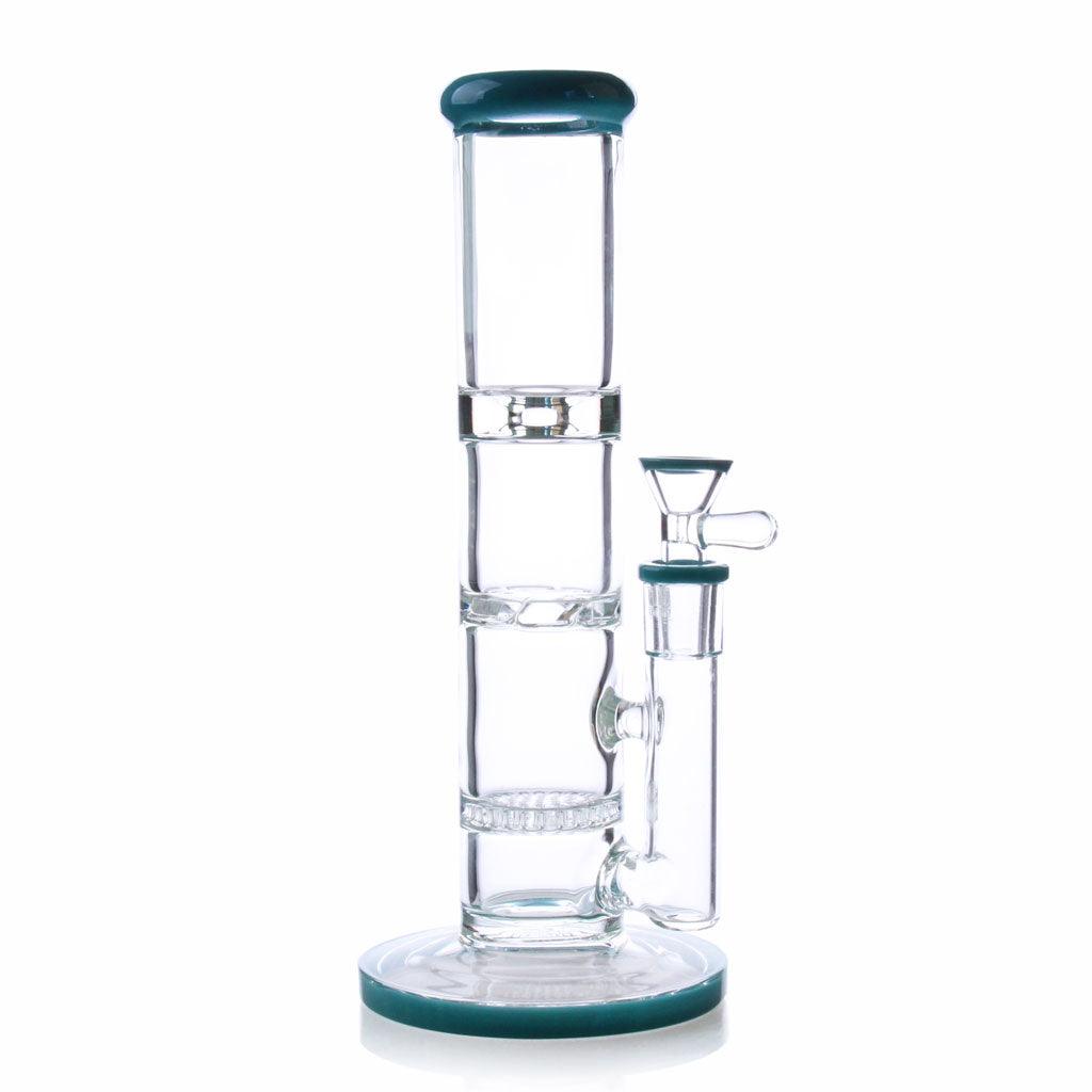 10IN CANDY COLORED STRAIGHT TUBE DAB RIG - High For Low