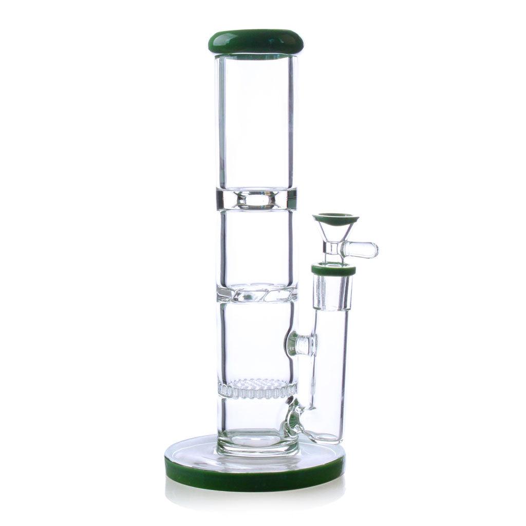 10IN CANDY COLORED STRAIGHT TUBE DAB RIG - High For Low