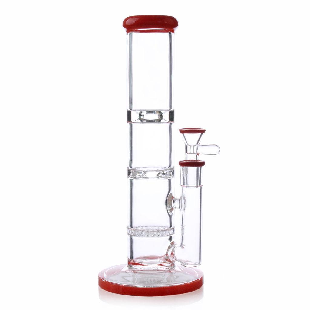 10IN CANDY COLORED STRAIGHT TUBE DAB RIG - High For Low