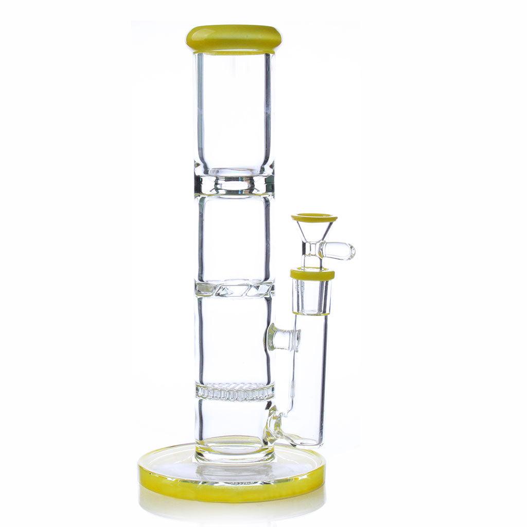 10IN CANDY COLORED STRAIGHT TUBE DAB RIG - High For Low