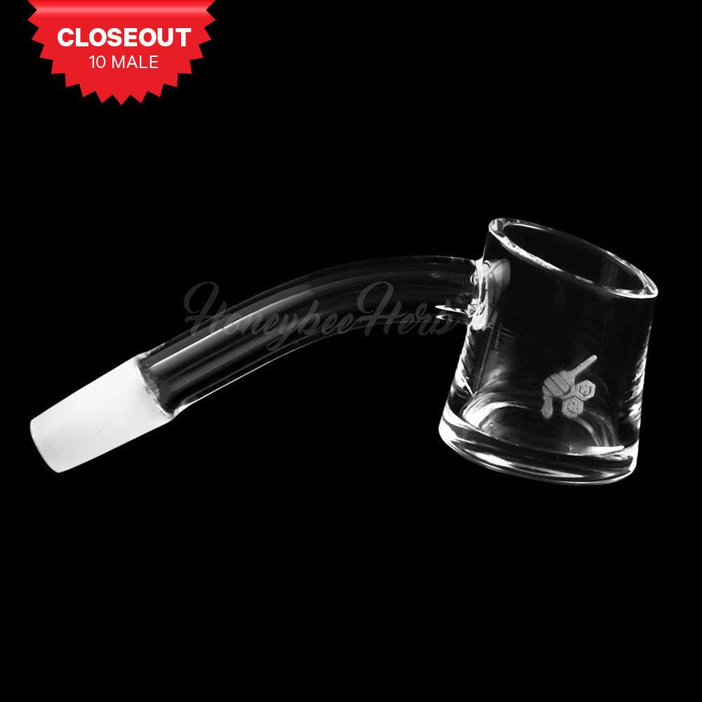 FAT BOTTOM QUARTZ BANGER - 45° DEGREE | YL-CLOSEOUT - High For Low