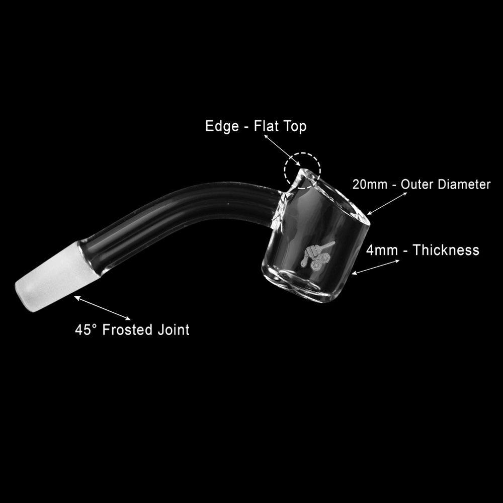 ORIGINAL QUARTZ BANGER - 45° DEGREE | YL - High For Low