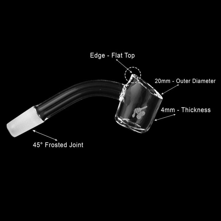 ORIGINAL QUARTZ BANGER - 45° DEGREE | YL - High For Low