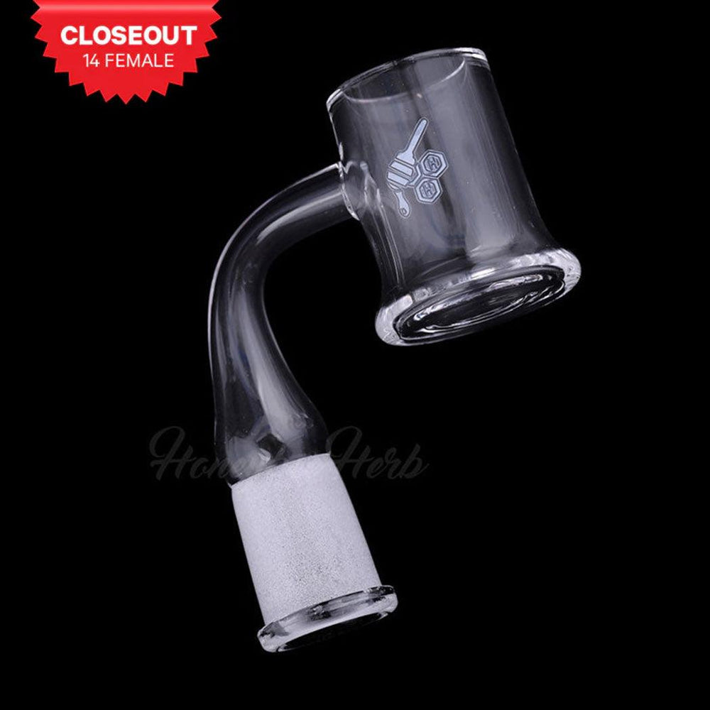 HONEY MUG QUARTZ BANGER - 90° DEGREE | YL-CLOSEOUT - High For Low