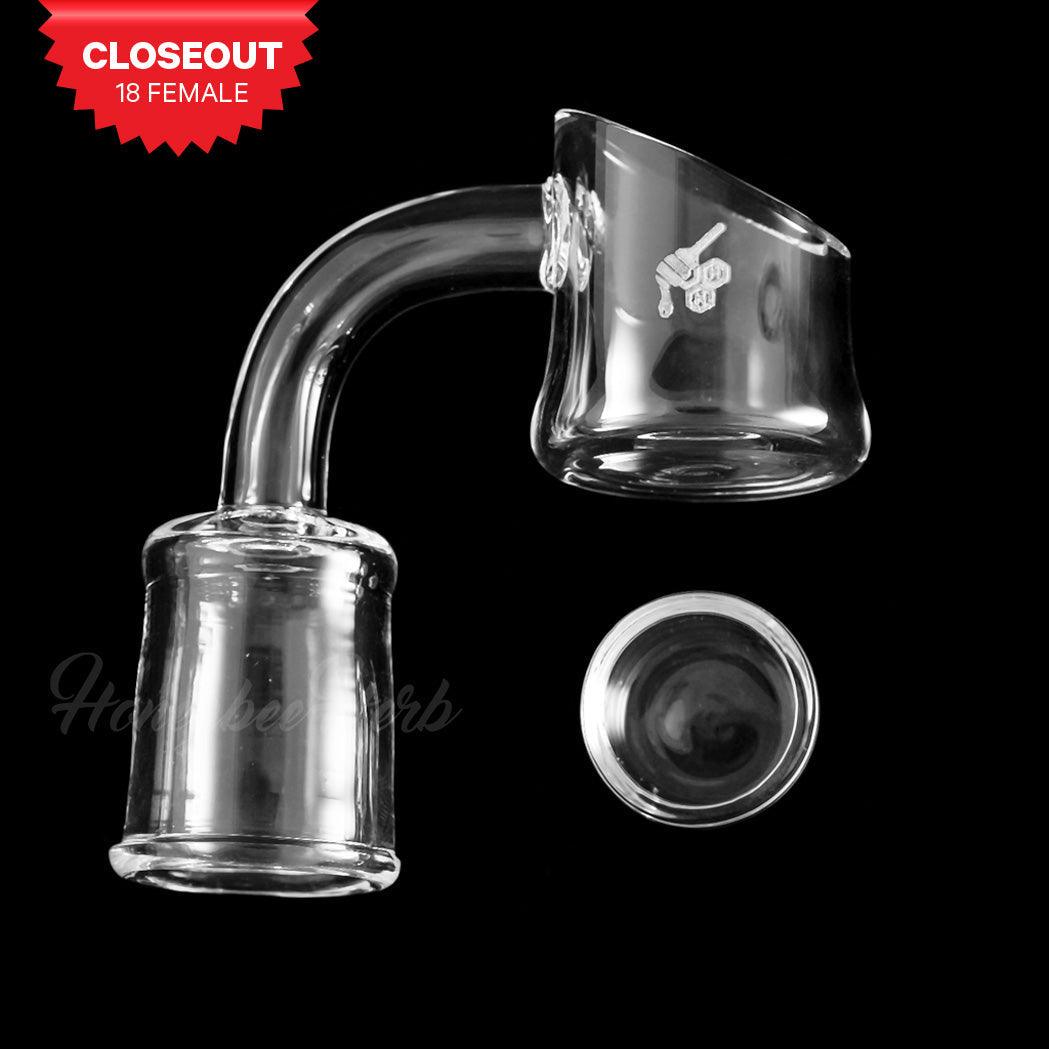 HONEY CUP QUARTZ BANGER - 90° DEGREE | YL-CLOSEOUT