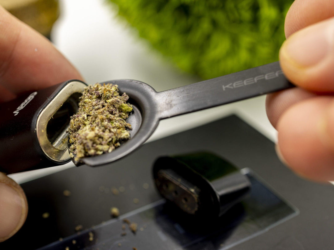 Keefer Scraper | Grinder Kief Scraper - Dry Herb/Weed Scoop - Cannabis Packing Multi-tool