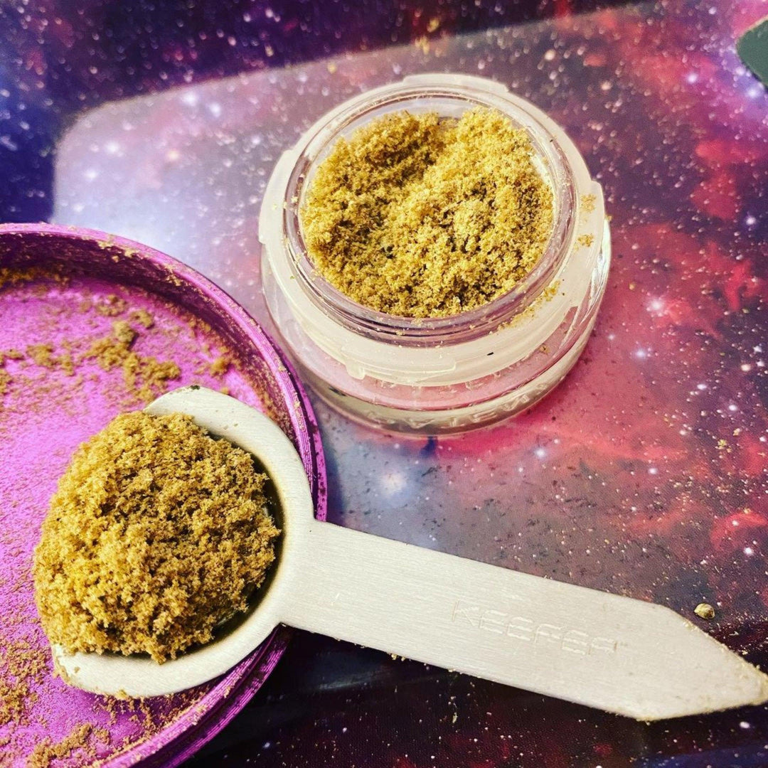 Keefer Scraper | Grinder Kief Scraper - Dry Herb/Weed Scoop - Cannabis Packing Multi-tool