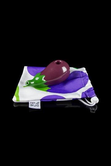 Art of Smoke Eggplant Pipe Save On Cannabis