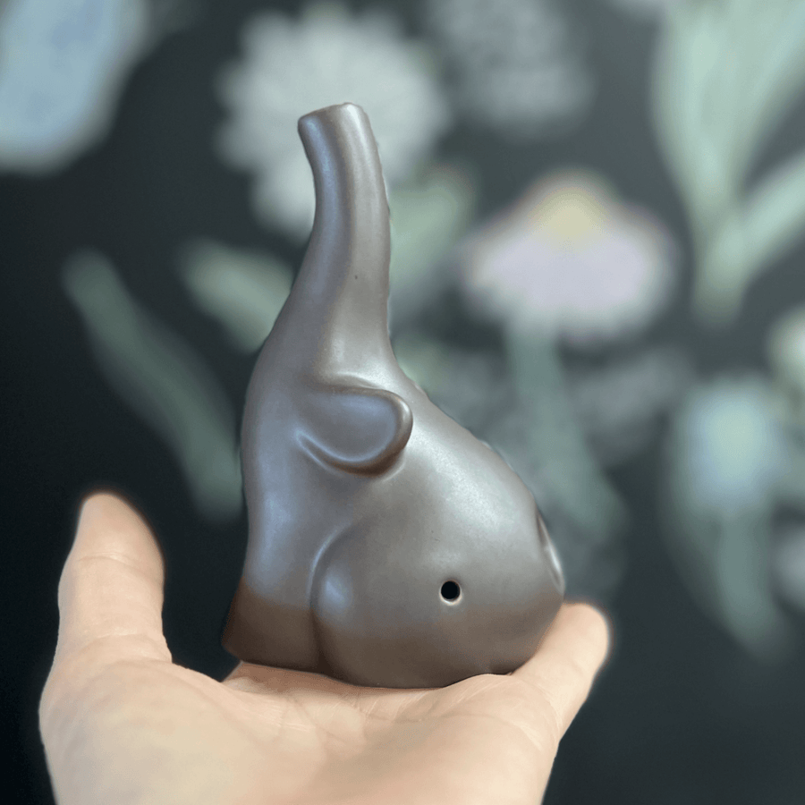 Baby Elephant Sherlock Pipe Save On Cannabis