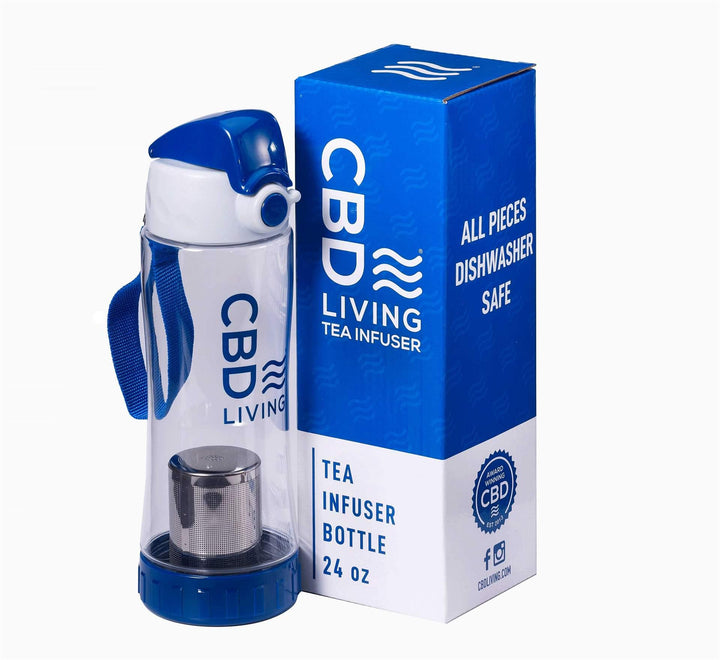 CBD Living Tea Infuser Bottle