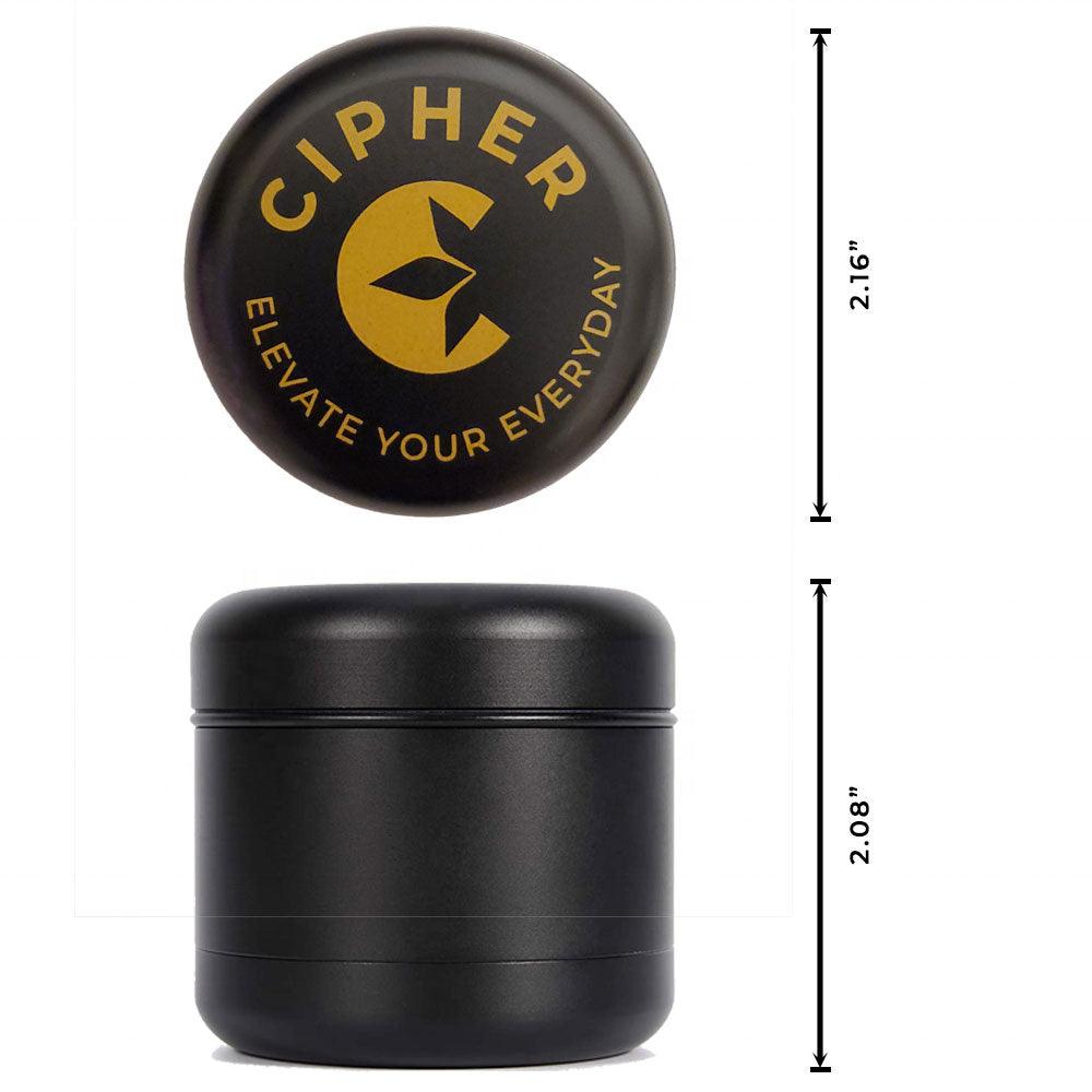 G4 4-piece Herb Grinder | Black