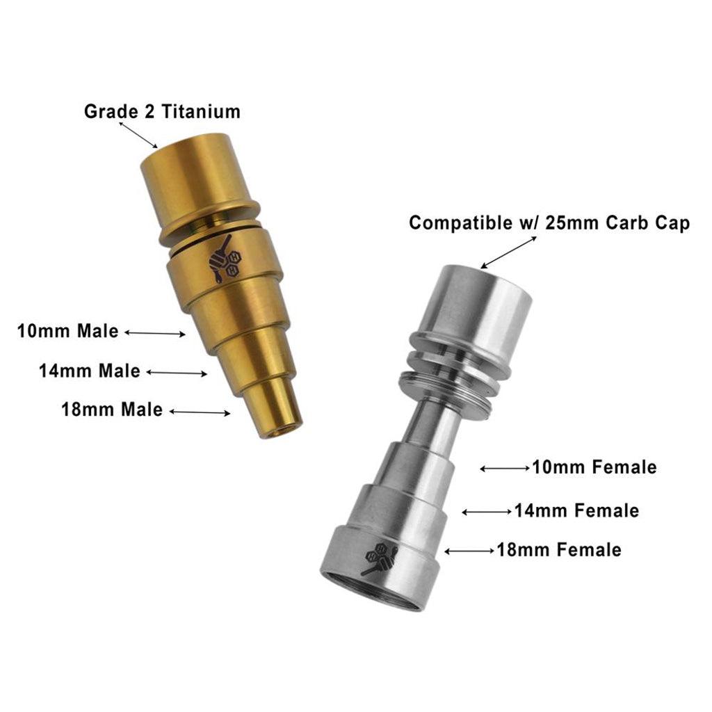 TITANIUM 6 IN 1 ORIGINAL ENAIL DAB NAIL - High For Low