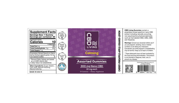 CBD Gummies - Assorted Flavors - High For Low