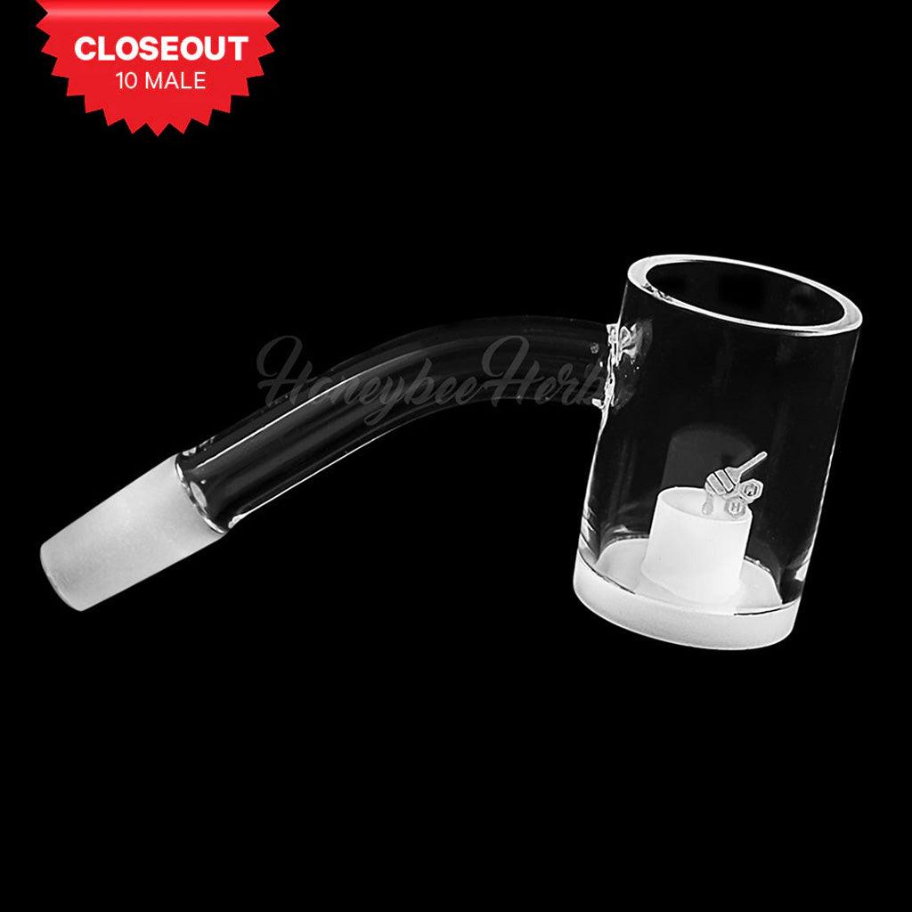 HONEY & MILK CORE REACTOR QUARTZ BANGER - 45° DEGREE | YL-CLOSEOUT