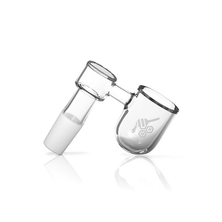 HONEY BEVEL BOWL SIDECAR QUARTZ BANGER - 90° DEGREE | YL - High For Low