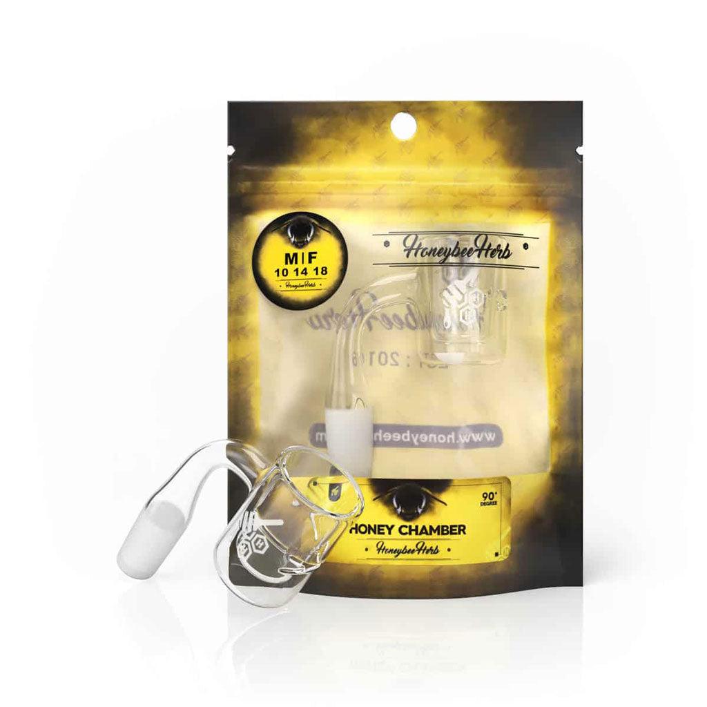 HONEY CHAMBER QUARTZ BANGER - 90° DEGREE | YL - High For Low