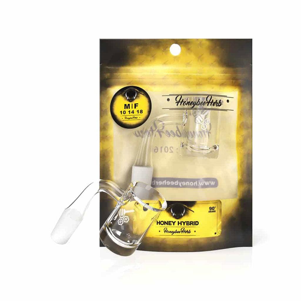 HONEY HYBRID QUARTZ BANGER - 90° DEGREE | YL - High For Low