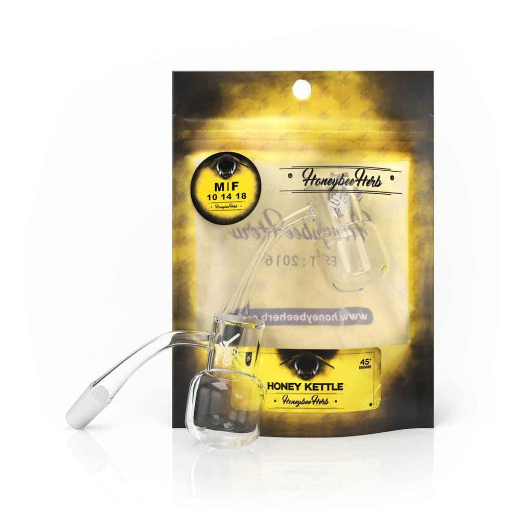 HONEY KETTLE QUARTZ BANGER - 45° DEGREE | YL - High For Low