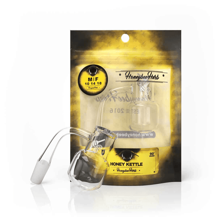 HONEY KETTLE QUARTZ BANGER - 90° DEGREE | YL - High For Low