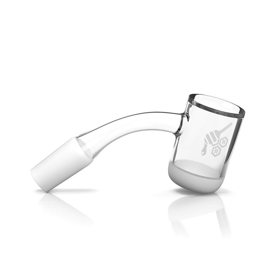 HONEY & MILK BEVEL BOWL QUARTZ BANGER - 45° DEGREE | YL - High For Low