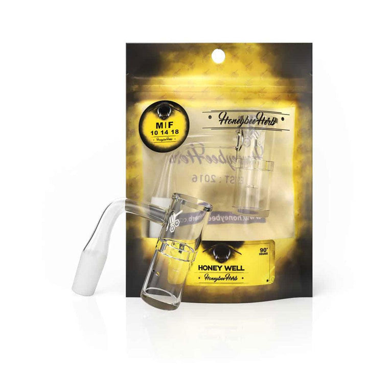 HONEY WELL QUARTZ BANGER - 90° DEGREE | YL - High For Low