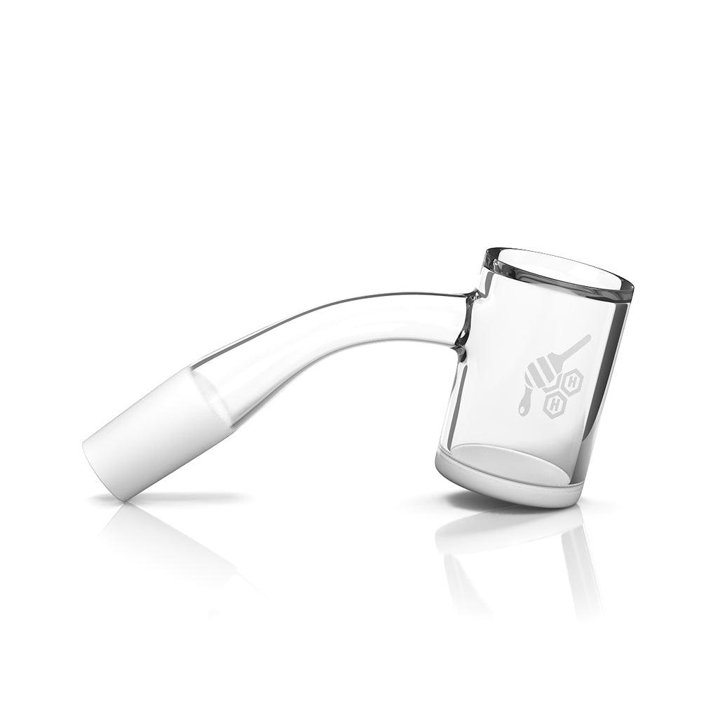 HONEY & MILK BEVEL QUARTZ BANGER - 45° DEGREE | YL - High For Low