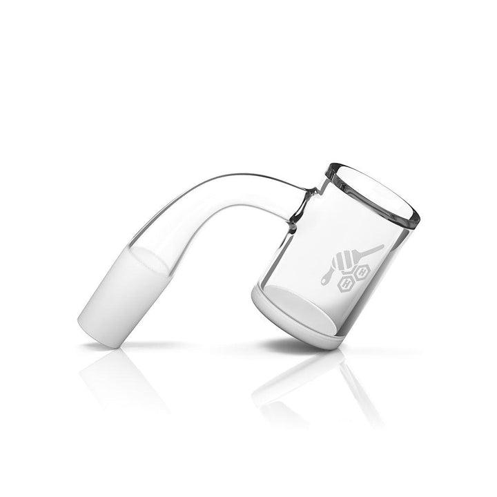 HONEY & MILK BEVEL QUARTZ BANGER - 90° DEGREE | YL - High For Low