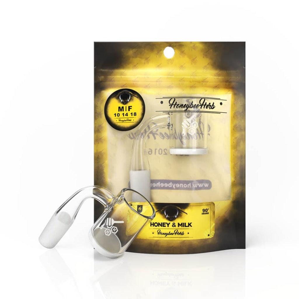 HONEY & MILK QUARTZ BANGER - 90° DEGREE | YL - High For Low