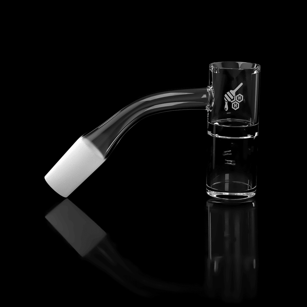 HONEY WELL QUARTZ BANGER - 45° DEGREE | YL - High For Low