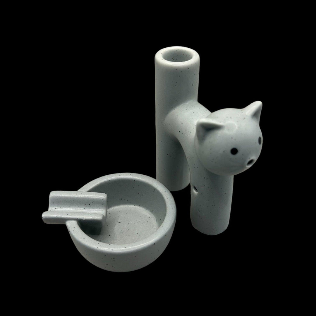 Kitty Cat Pipe & Ashtray