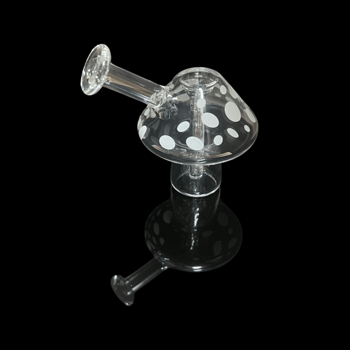 "Mushroom" Glow-in-the-Dark Mini Bubbler - High For Low