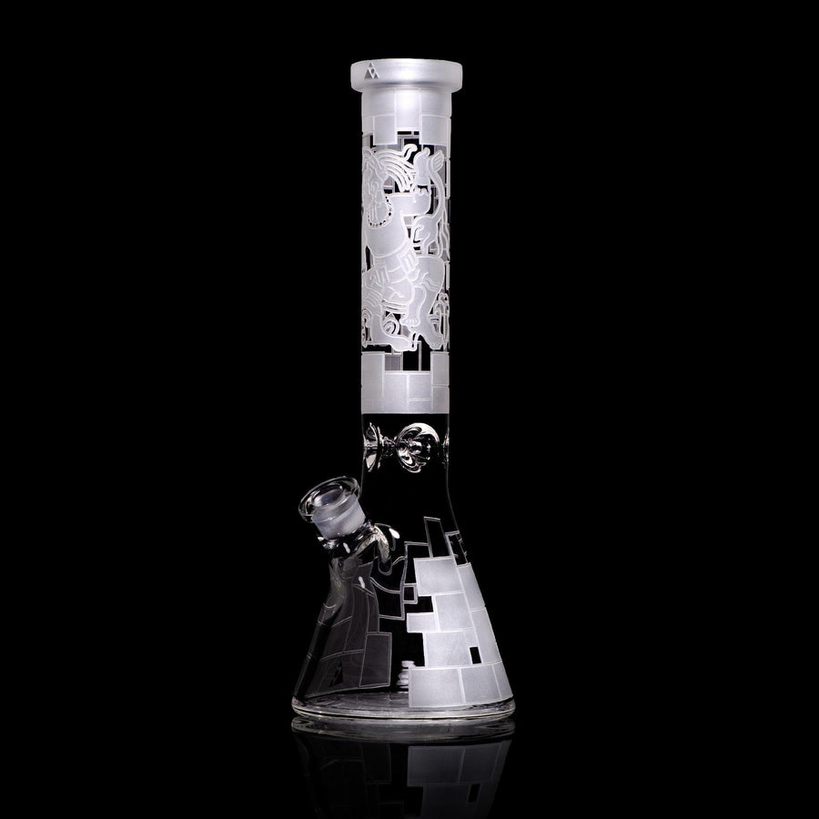 Maya Fort 15" Clear Beaker Bong