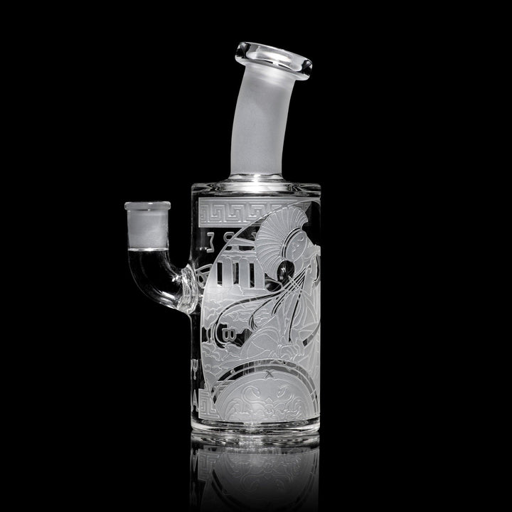 Athena 6" Clear Dab Rig - High For Low