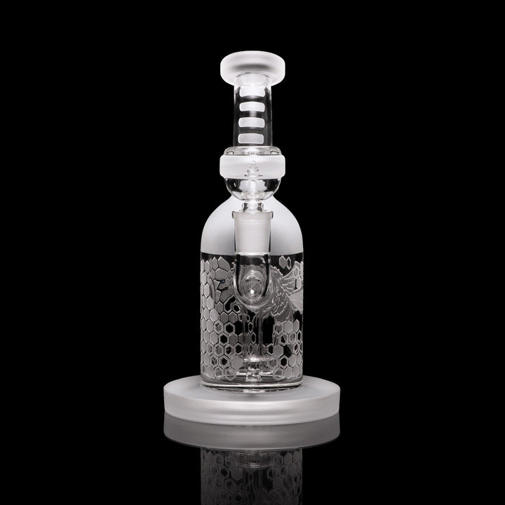 Bee Hive 7" Clear Dab Rig - High For Low