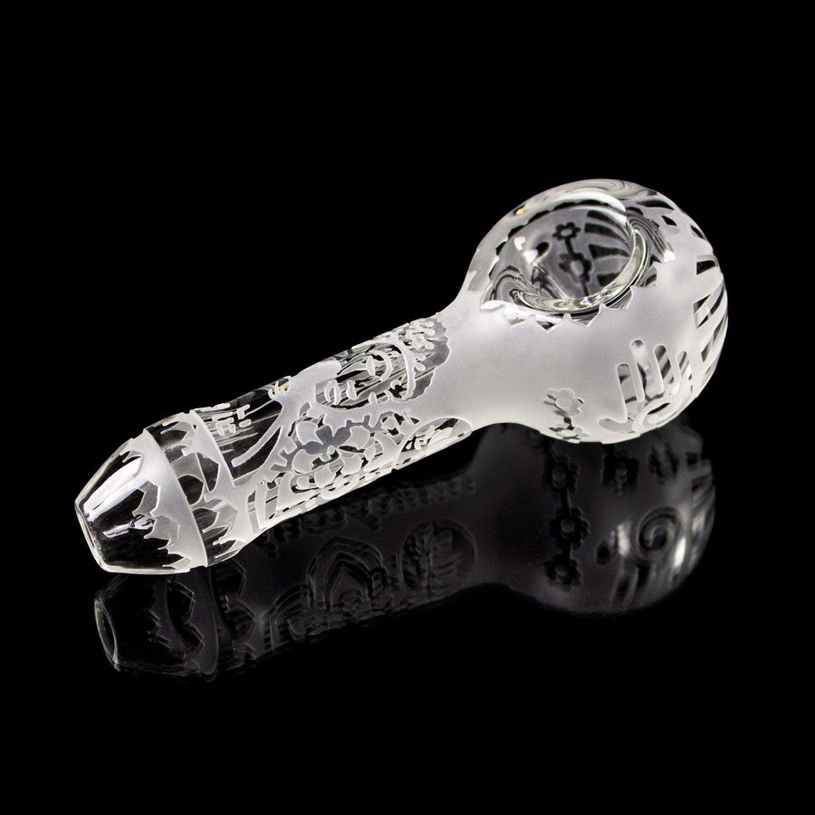 Buddha Clear Hand Pipe - High For Low