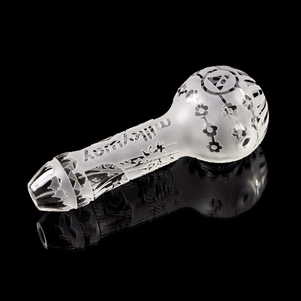 Buddha Clear Hand Pipe - High For Low