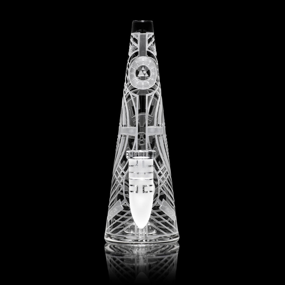 Nuclear 7" Clear Dab Rig - High For Low