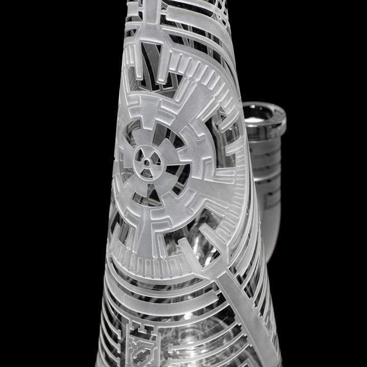 Nuclear 7" Clear Dab Rig - High For Low