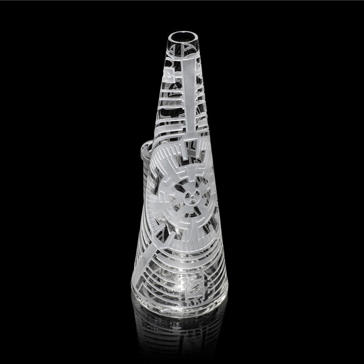 Nuclear 7" Clear Dab Rig - High For Low