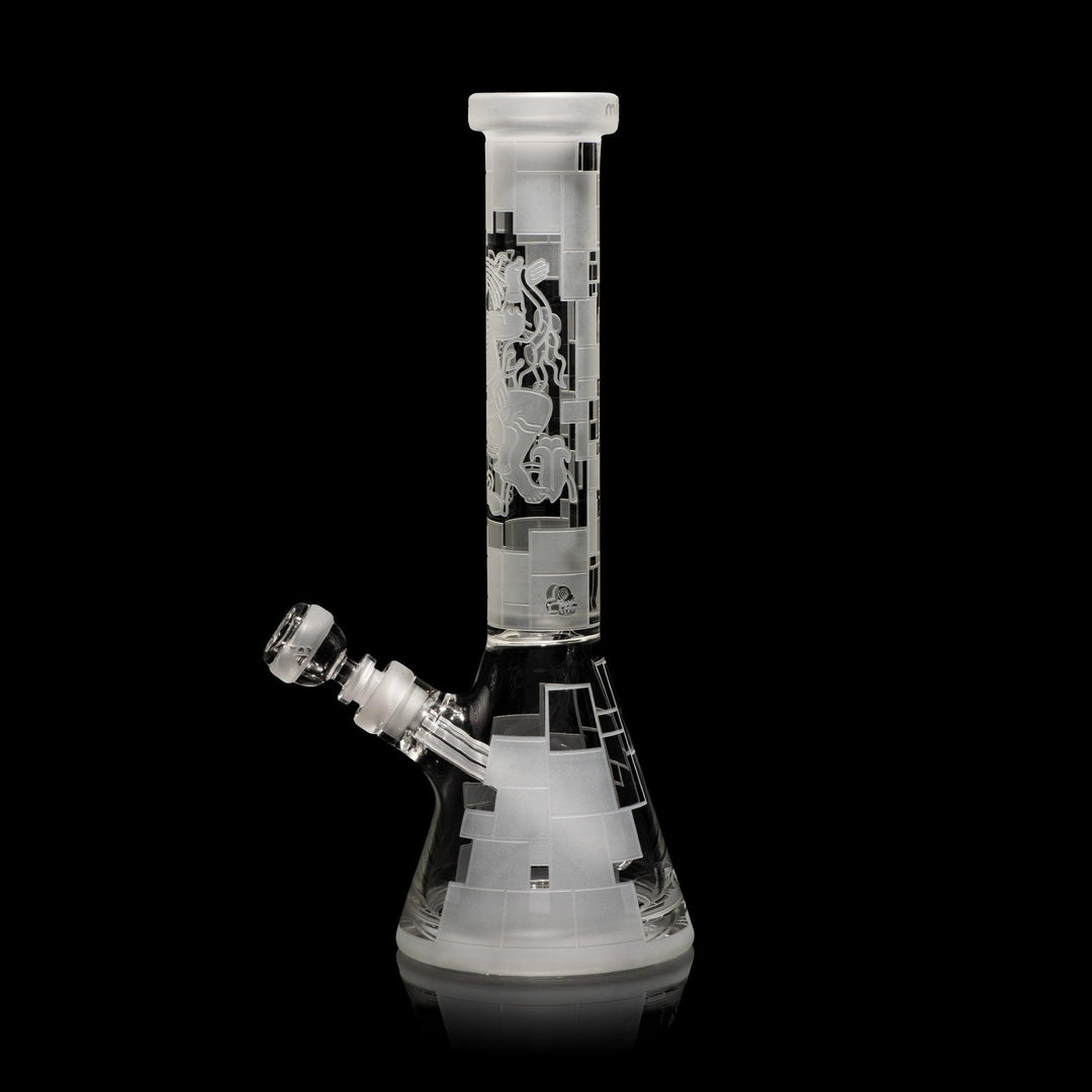 Maya Fort 15" Clear Beaker Bong - High For Low