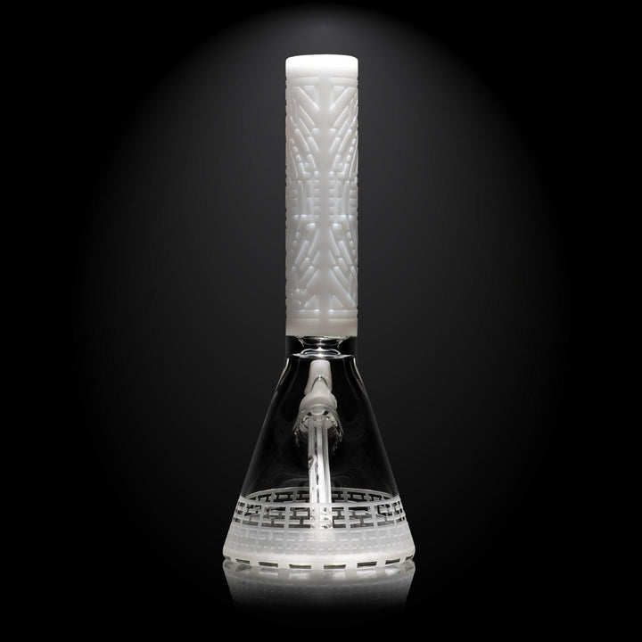 DNA Codex 14" White Beaker Bong - High For Low