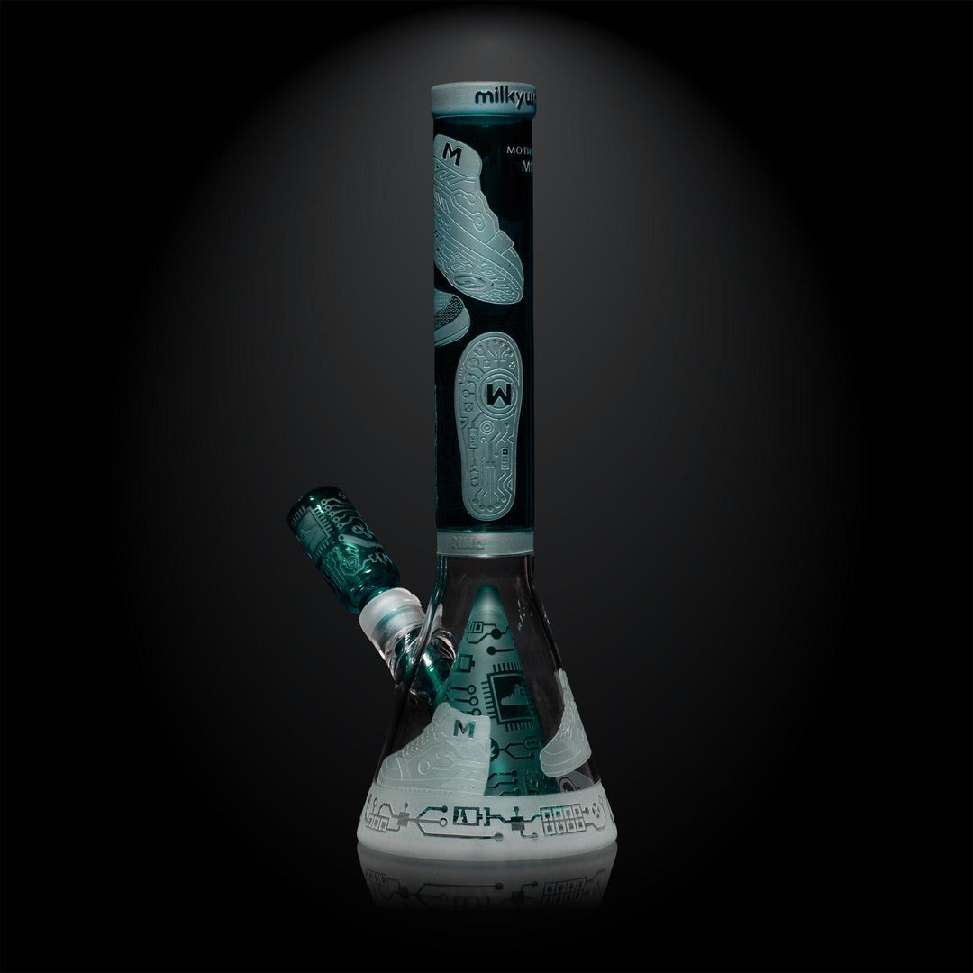 Motherboard Mid '23 15" Beaker Bong with Collins Perc - High For Low