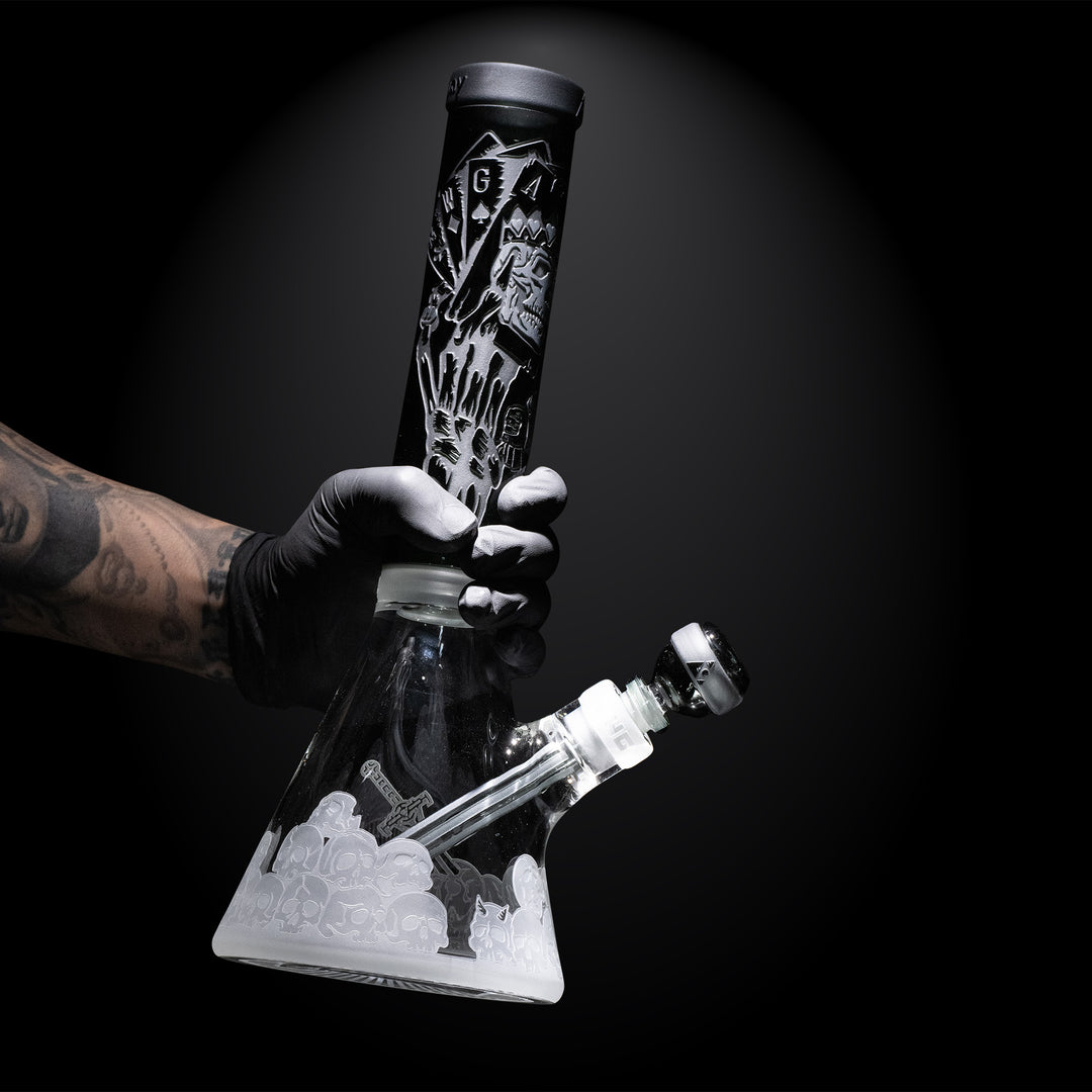 Skull Emperor: Legacy 15" Smoke Beaker Skull Bong