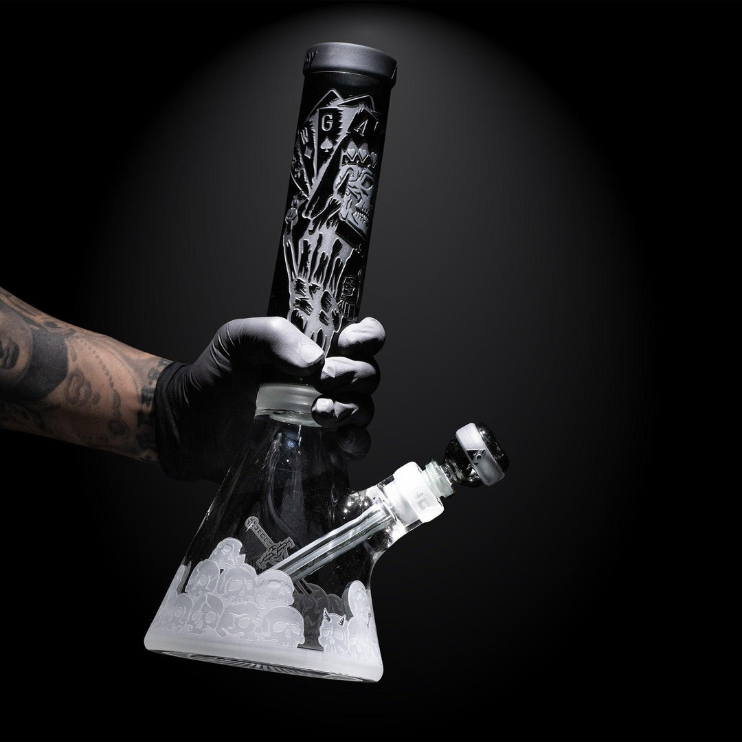 Skull Emperor: Legacy 15" Smoke Beaker Skull Bong - High For Low