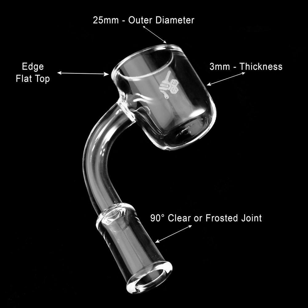 ORIGINAL QUARTZ BANGER - 90° DEGREE | YL-CLOSEOUT - High For Low