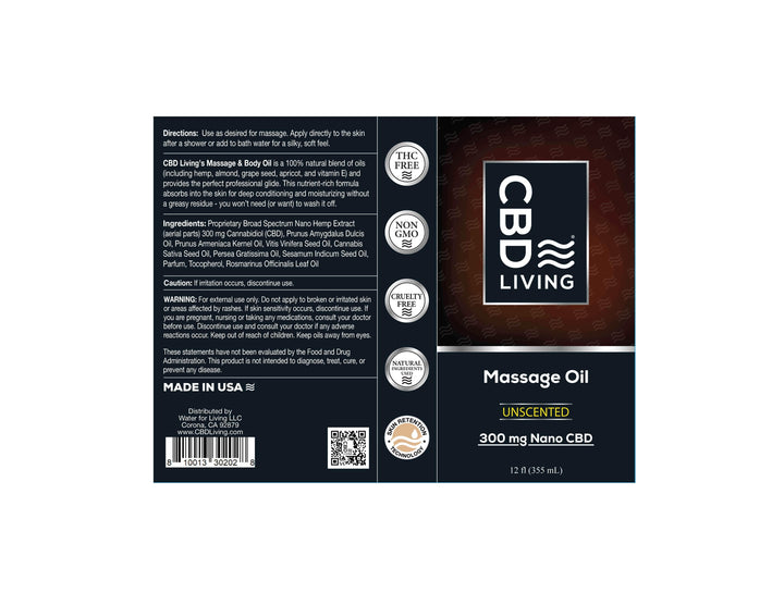 CBD Massage Oil