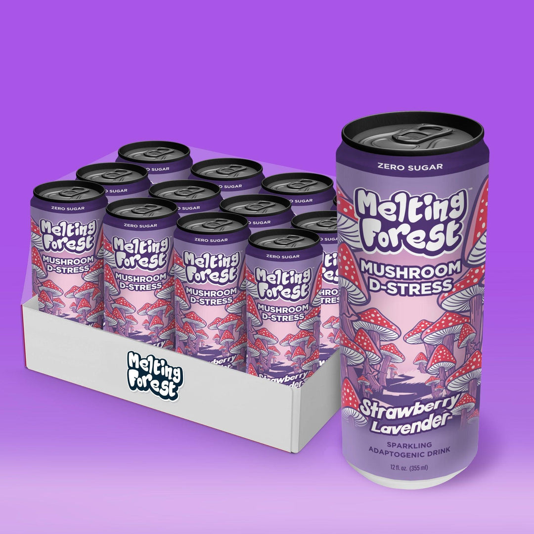 Mushroom Sparkling Water - 12 Pack - High For Low