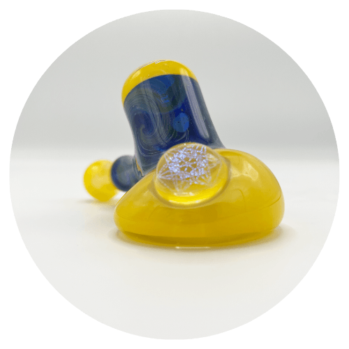 Ocean Sun Squatlock by Lear Glass