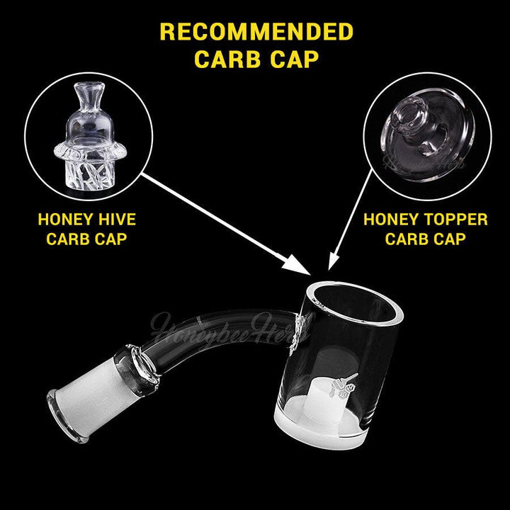 HONEY & MILK CORE REACTOR QUARTZ BANGER - 45° DEGREE | YL - High For Low