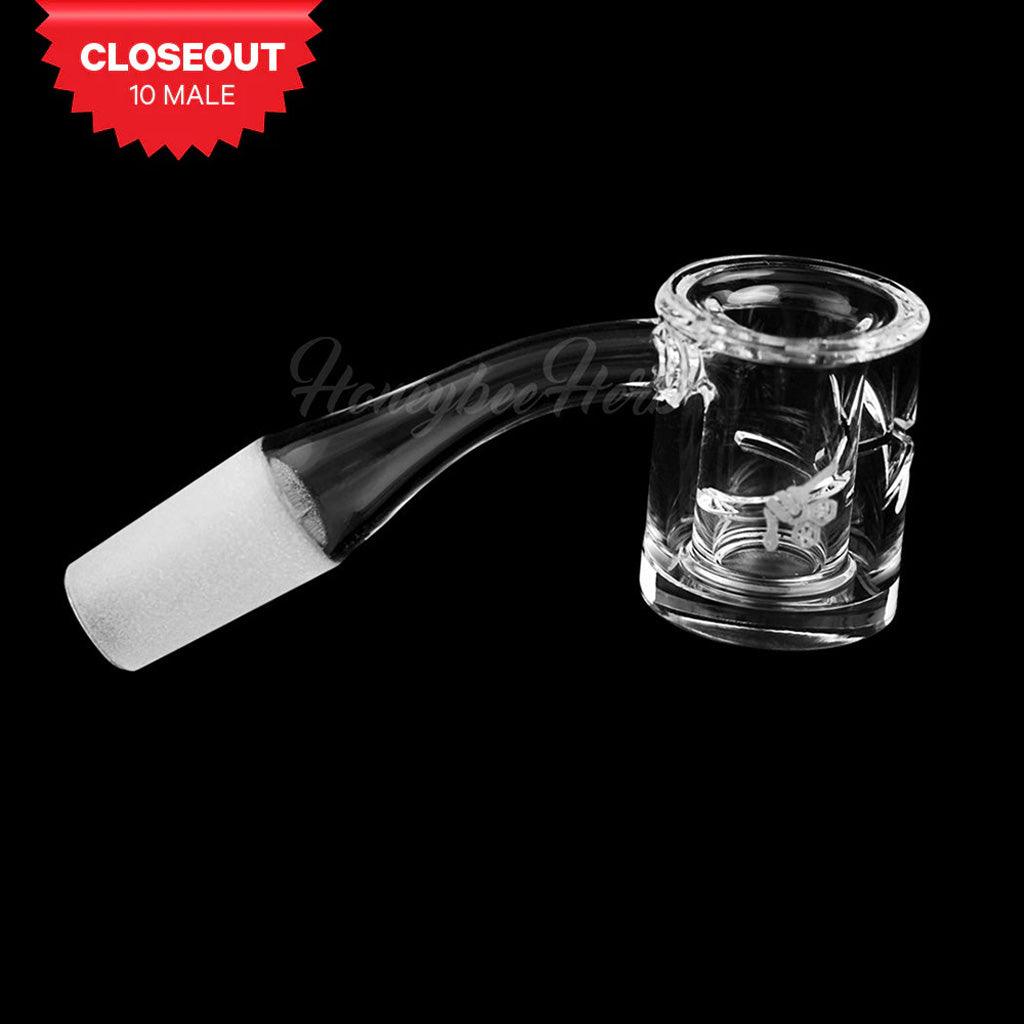 HONEY CHAMBER QUARTZ BANGER - 45° DEGREE | YL-CLOSEOUT